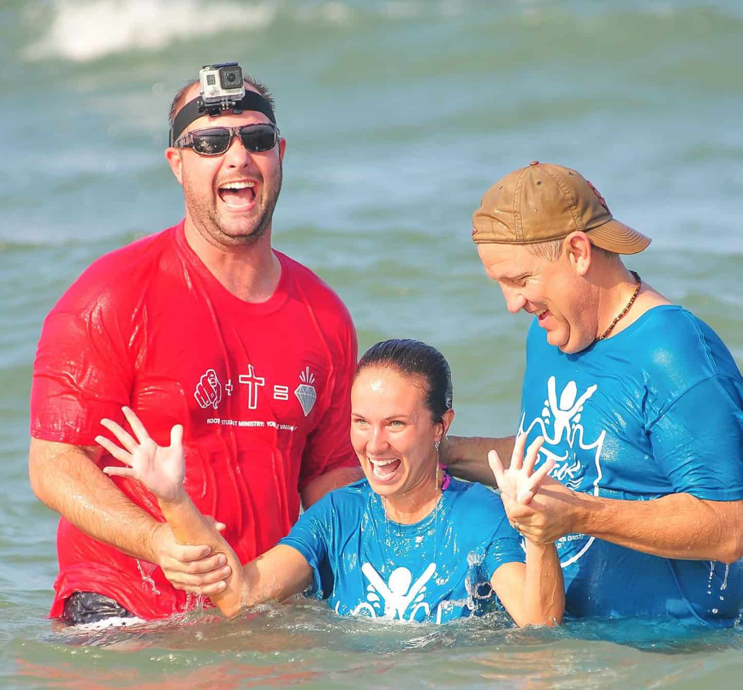 Caitlin Booth reaffirms baptismal vows