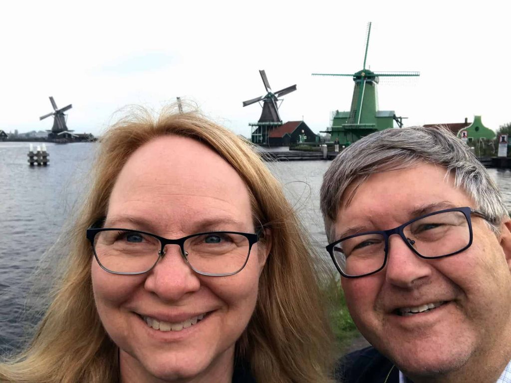 Mark and Marie Becker in Amsterdamn